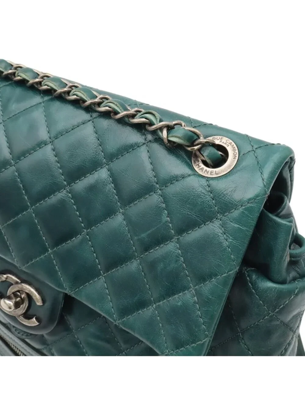Chanel Quilted CC Logo Backpack Paris Salzburg Metiers D'art Collection Leather